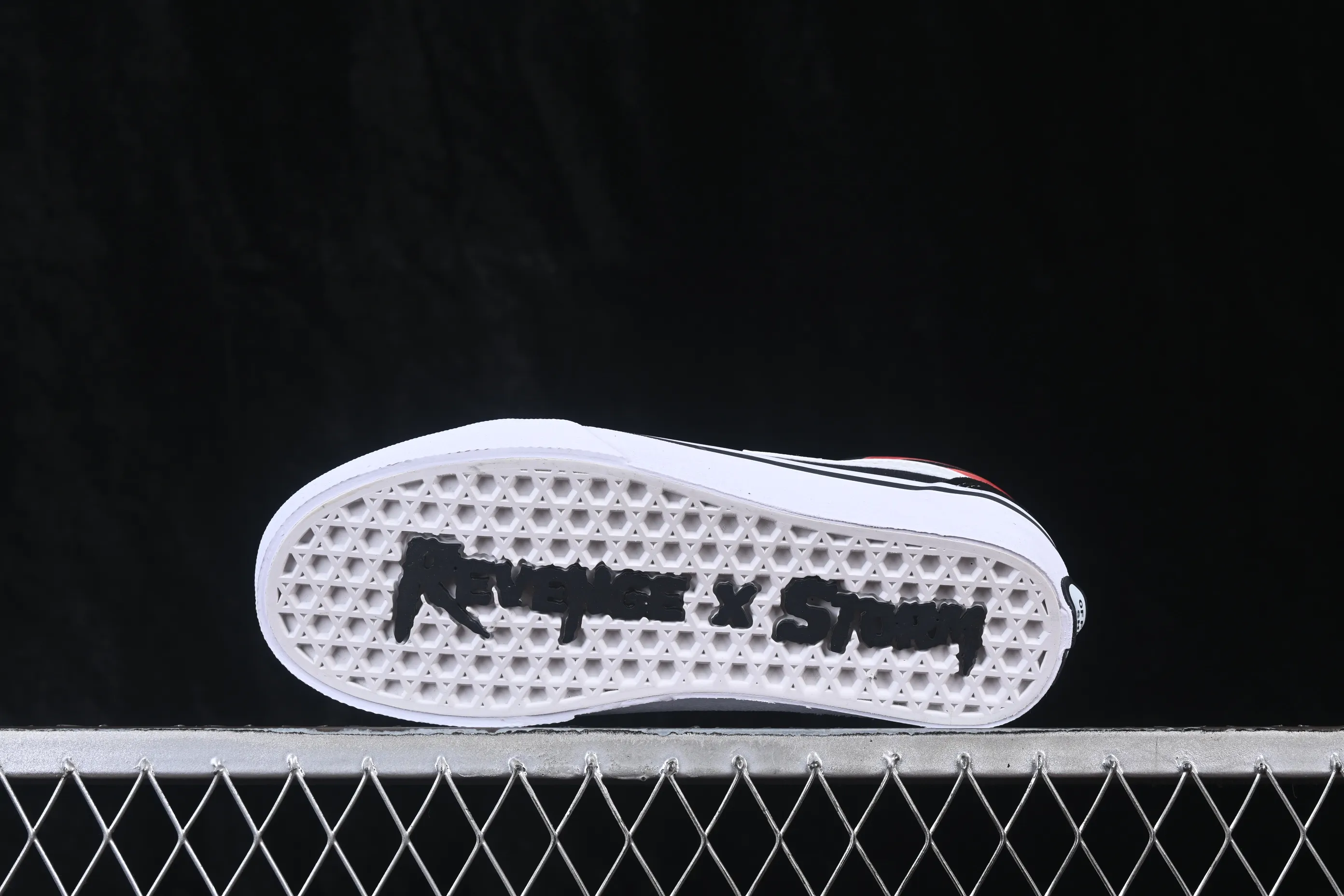 All categories Vans Vans series Vans Low Vans low-top Revenge x Storm Old Skool Lightning joint low-top casual sneakers Black Flame